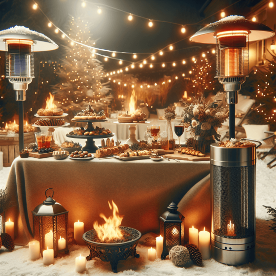Location chauffage événementiel : chaleur, lumière et ambiance en hiver