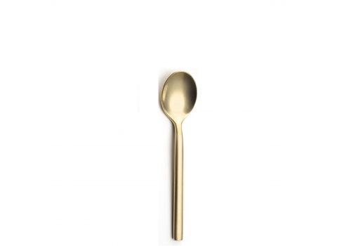 Cuillère à café dorée Mat