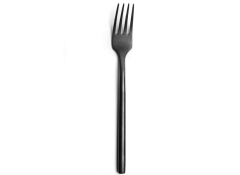 Fourchette de table noire 