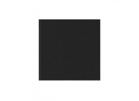 100 Mini serviettes cocktail noires en papier