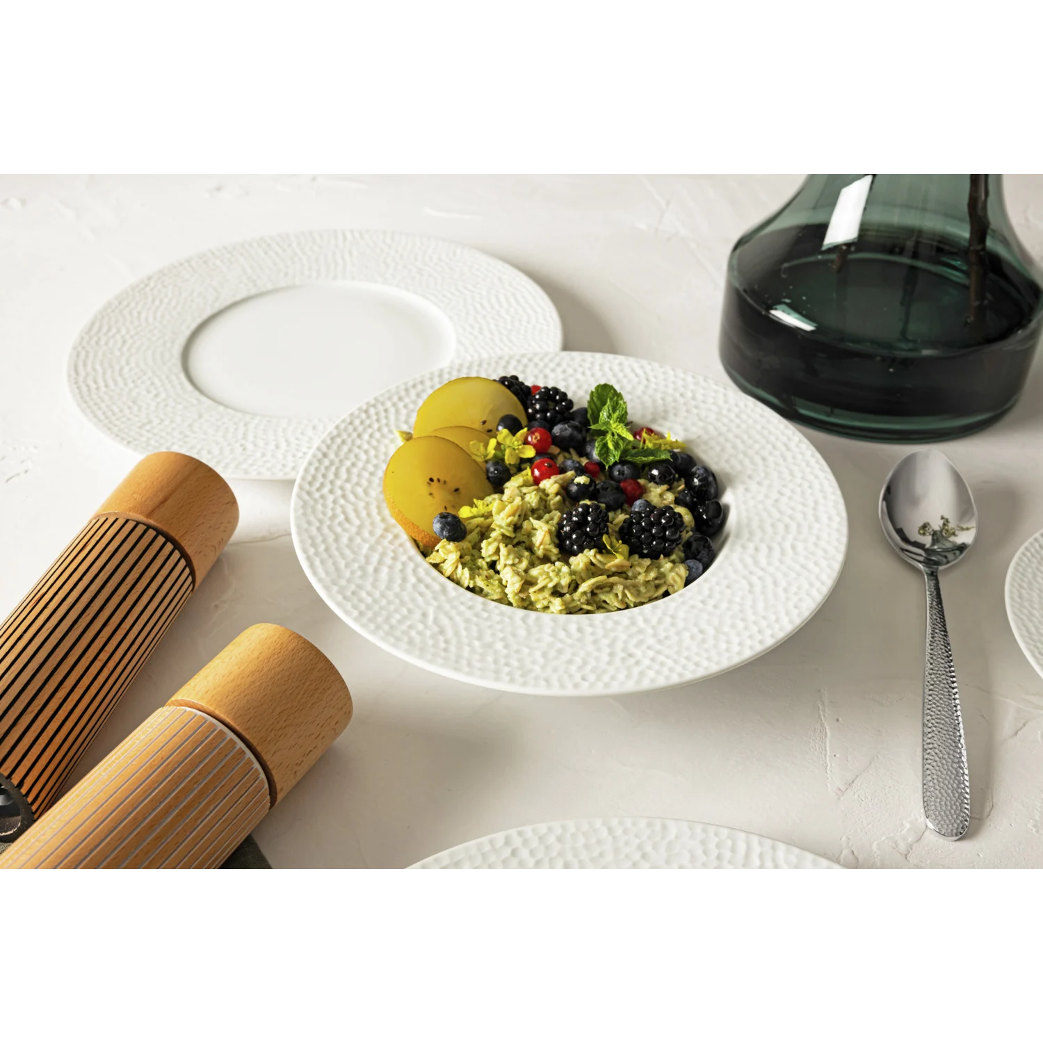 Assiette Martelée Ø 23 cm (Creuse) 