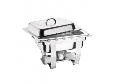 Pack PETIT Chafing Dish + 1 Gel combustible - Capacité Bac : 3,7 litres 