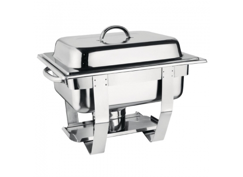 Pack PETIT Chafing Dish + 1 Gel combustible - Capacité Bac : 3,7 litres 