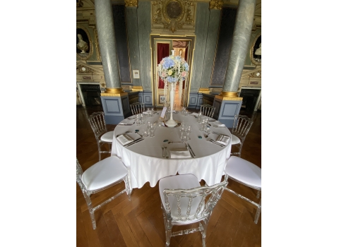 Chaise Napoléon Transparente  + Galette Blanche offerte