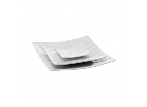 Mini assiette carrée Waves 11,7 cm