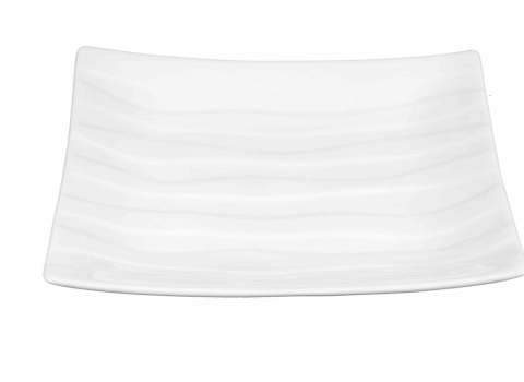 Mini assiette carrée Waves 11,7 cm