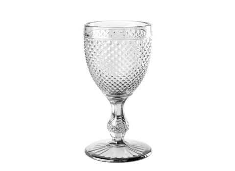 Verres en cristal taillé Transparent 