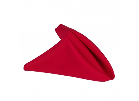 Serviette de table Rouge - 50 cm x 50 cm