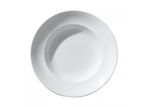 Assiette creuse Éco en porcelaine Ø 22 cm 