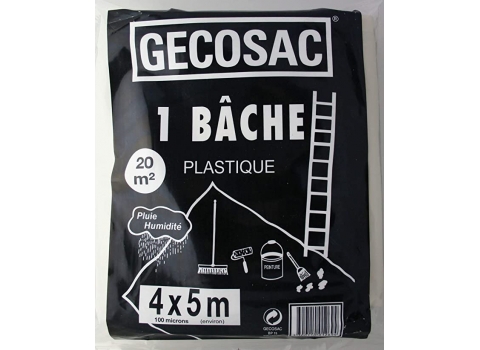 Bâche de protection sol : 4m x 5m  (Vente)