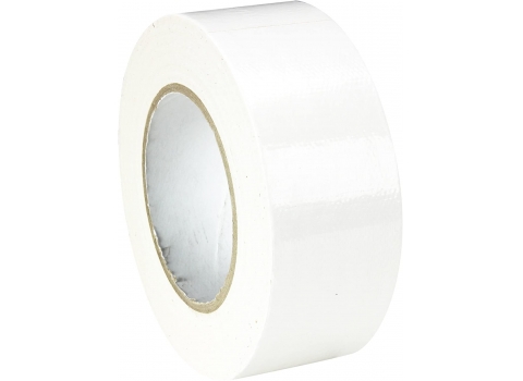 Ruban Adhésif Toilé 50 mm x 50 m Blanc (Vente)