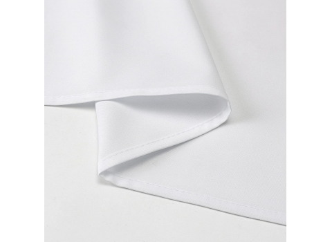 Nappe carrée Blanche Unie 180 cm x 180 cm