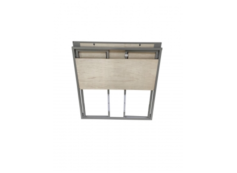 Banque d'accueil pliante : 100 x 40 - Haut.100 cm