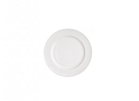 Mini assiette en porcelaine blanche 14 cm 