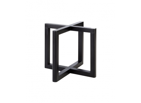 Réhausse Croix en bois d'acacia Noir 