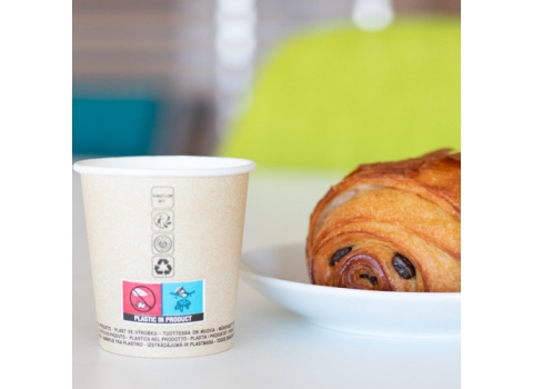 50 Gobelets Café en carton kraft 12 cL