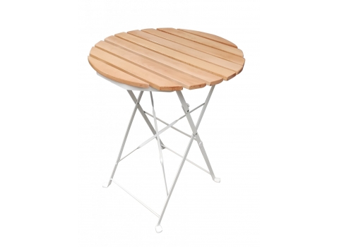 Guéridon Latté Square Ø.60 cm - Bois  (Hauteur 72 cm)