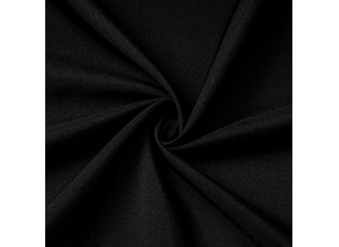 Nappe carrée Noire Unie 180 cm x 180 cm