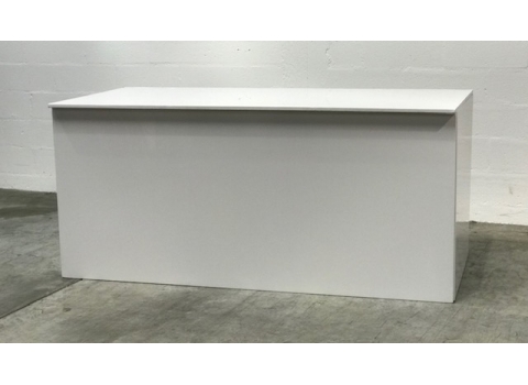Table Buffet Lackfolie 200x90cm - Blanche