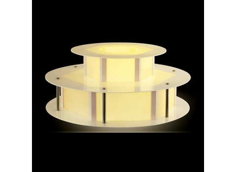 Base Lumineuse pour Grande Fontaine à Chocolat Ø 1 mètre 