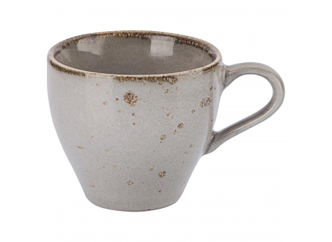 Tasse à café en grès 12 cl + Soucoupe 