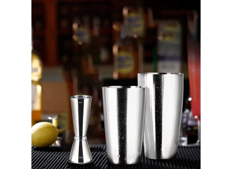 Shaker à Cocktails +  Verre Doseur 