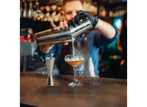 Shaker à Cocktails +  Verre Doseur 