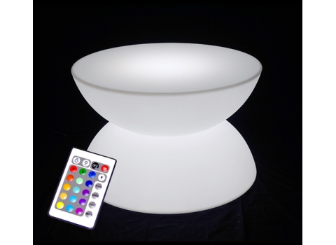 Table basse Lumineuse Stévia  Ø60 cm (Hauteur 45 cm)