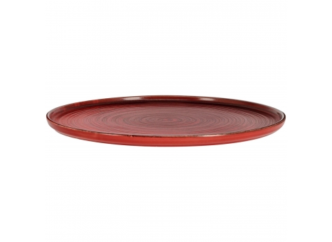 Assiette plate Etana Rouge - Diamètre 30 cm