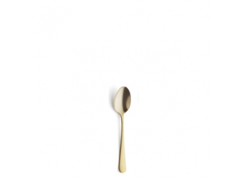 Cuillère à moka dorée 12 cm