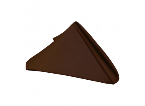 Serviette de table Chocolat - 50 cm x 50 cm 