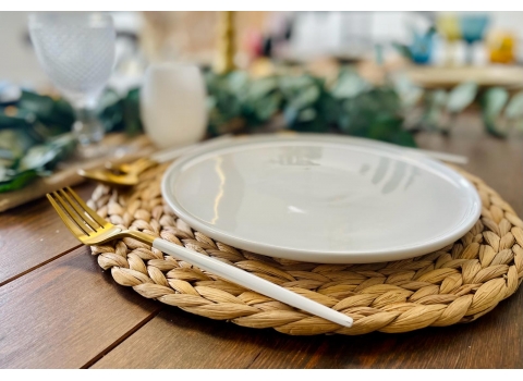 Assiette plate LUNA 26 cm (Plat principal)