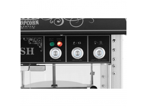 Machine à pop-corn sur chariot - 1600w