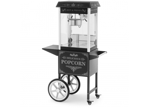 Machine à pop-corn sur chariot - 1600w