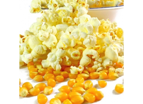 Maïs pour pop-corn : Origine France - Garanti sans OGM - 1 kilo