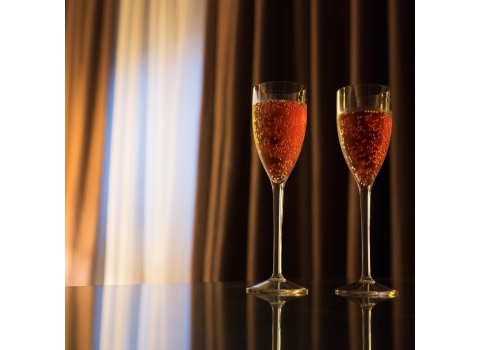 Flûte à champagne EDNA Incassable (en plastique) 15 cl 