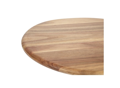 Planchette ronde en acacia Ø 35 cm