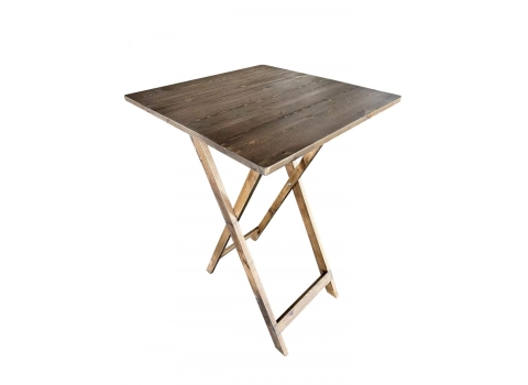 Guéridon VINTAGE carré 70x70 cm 