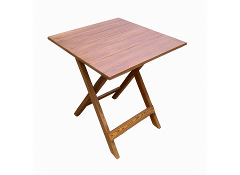 Table carrée VINTAGE carré 70x70 cm (Hauteur 74 cm)