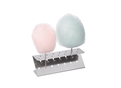 Support Inox de présentation pour gaufres, barbes à papa et cake-pops