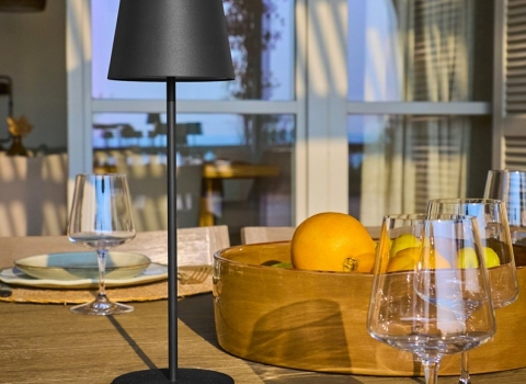Lampe de table sans fil EMMA 38 cm