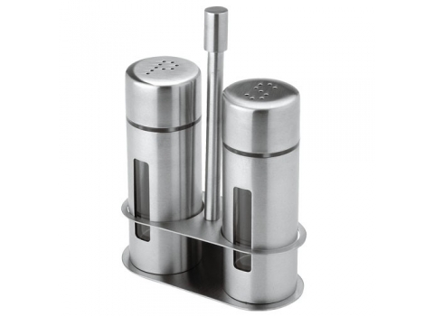 Ensemble sel et poivre en Inox (2 pièces)