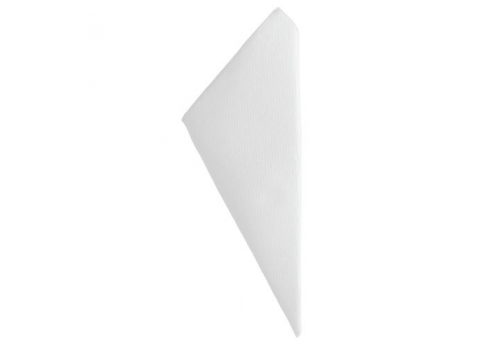 50 serviettes en papier Blanches