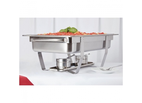 Pack Chafing Dish ÉCO + 2 Gels combustibles - Capacité Bac : 9 litres 