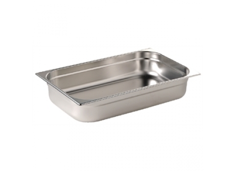 Bac Gastronorme INOX GN 1/1 : 9 litres - Hauteur 6,5 cm