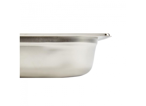 Bac Gastronorme INOX GN 1/1 : 9 litres - Hauteur 6,5 cm