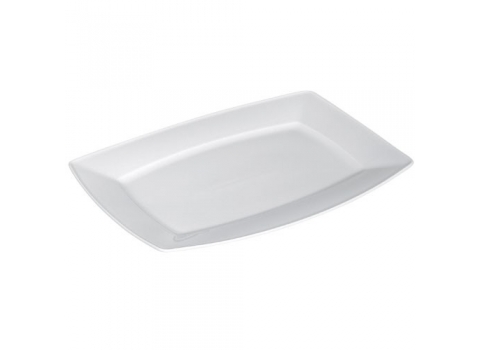 Plat rectangulaire en porcelaine