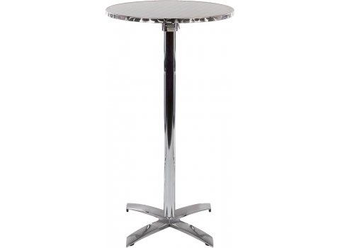 Table mange-Debout Ø 60 cm ALU