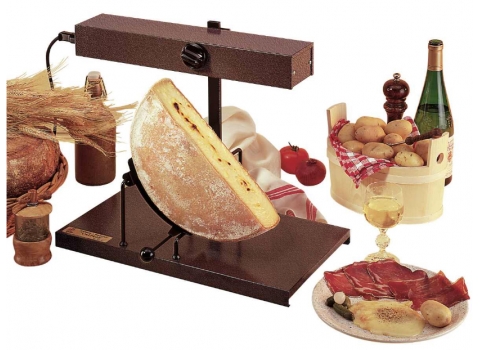 Appareil à raclette 1/2 meule - 900W