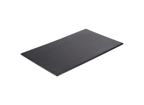 Grand plateau mélaminé aspect ardoise GN 1/1 : 53 cm x 32.5 cm